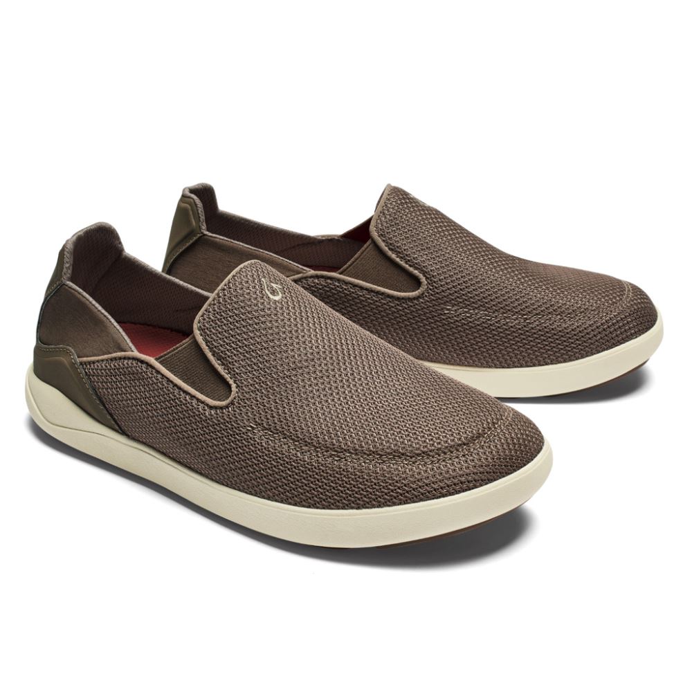 Nohea Pae Men's Slip-On Sneakers - Mustang