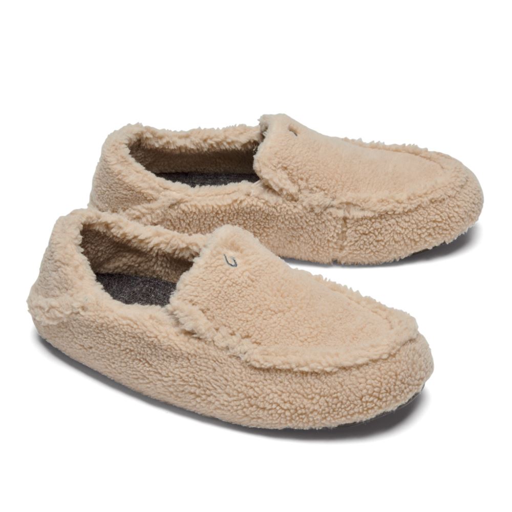 Nohea Heu Slipper Women's Fuzzy Slippers - Sandbar