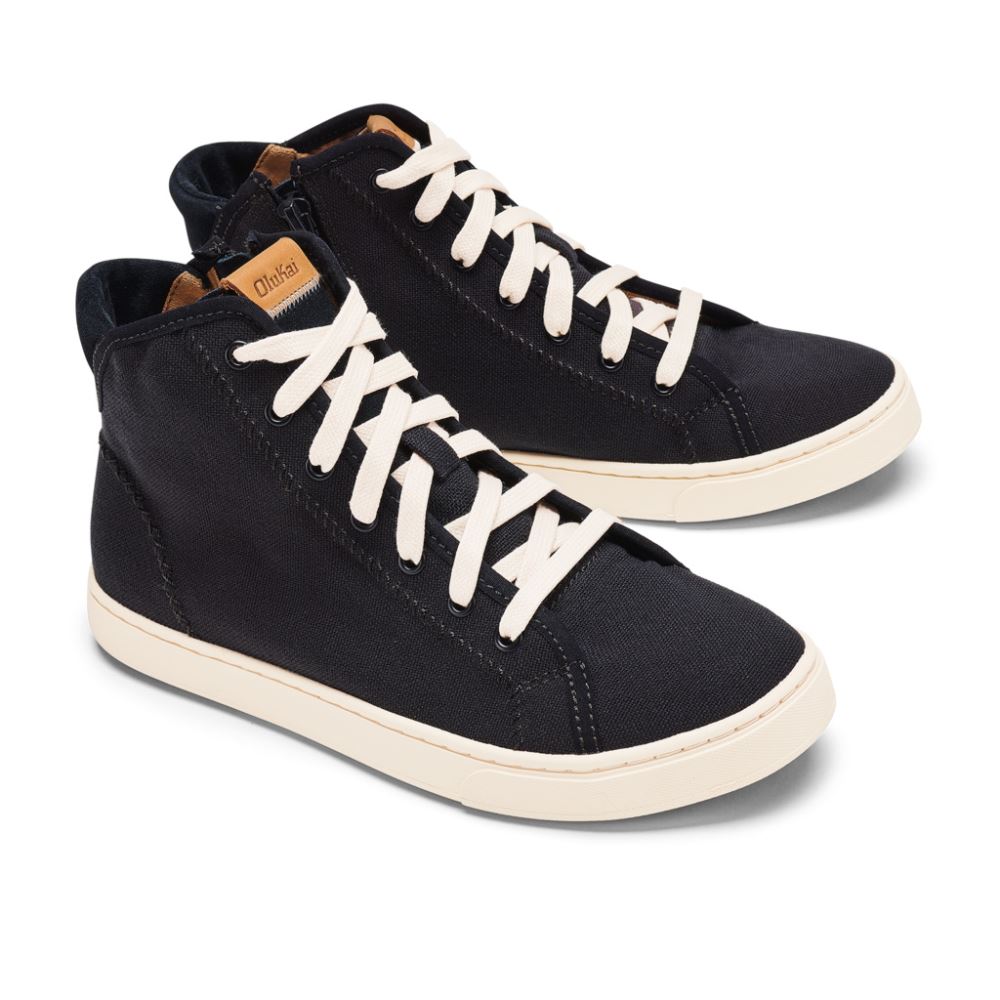 Pilahi Women's High Top Sneakers - Black