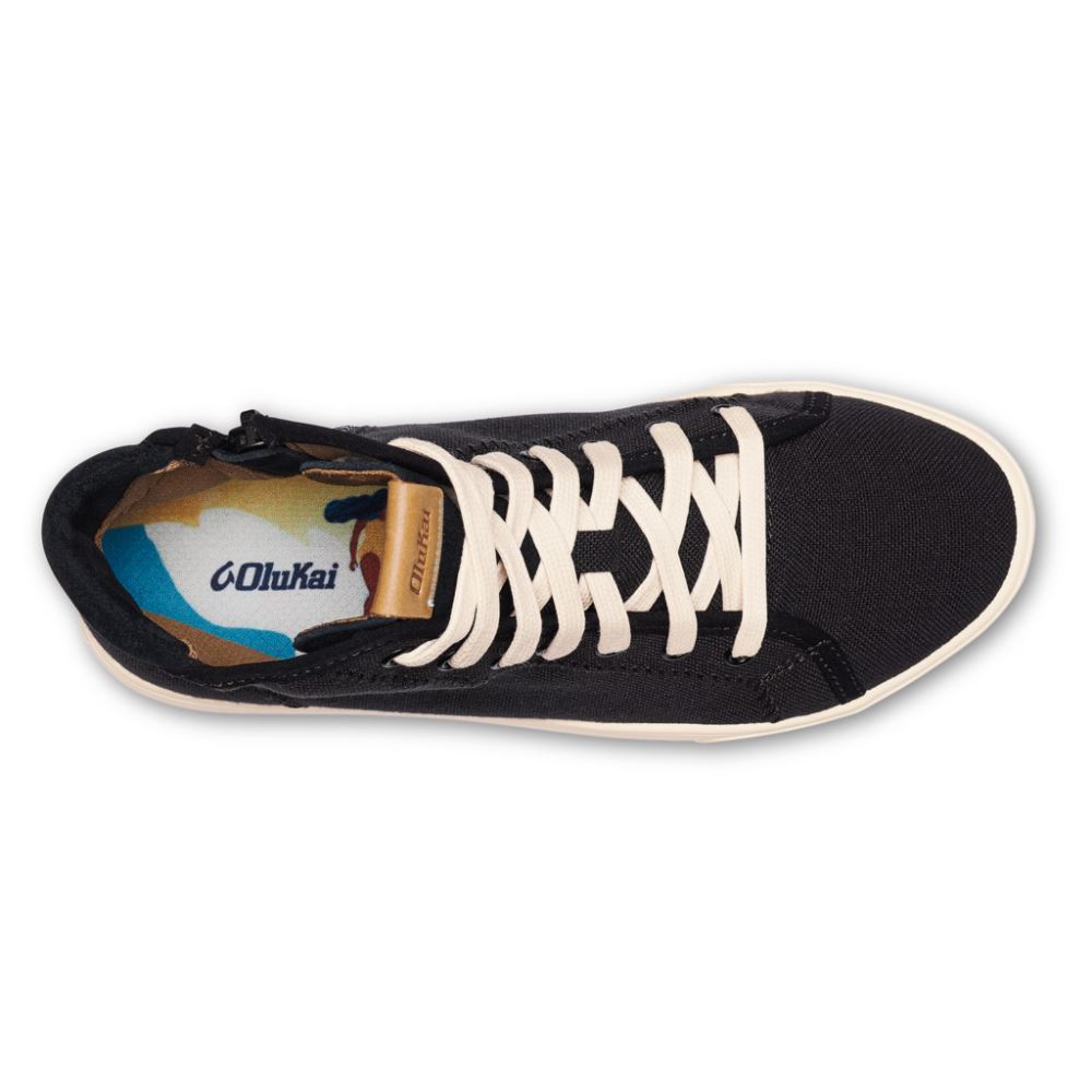 Pilahi Women's High Top Sneakers - Black