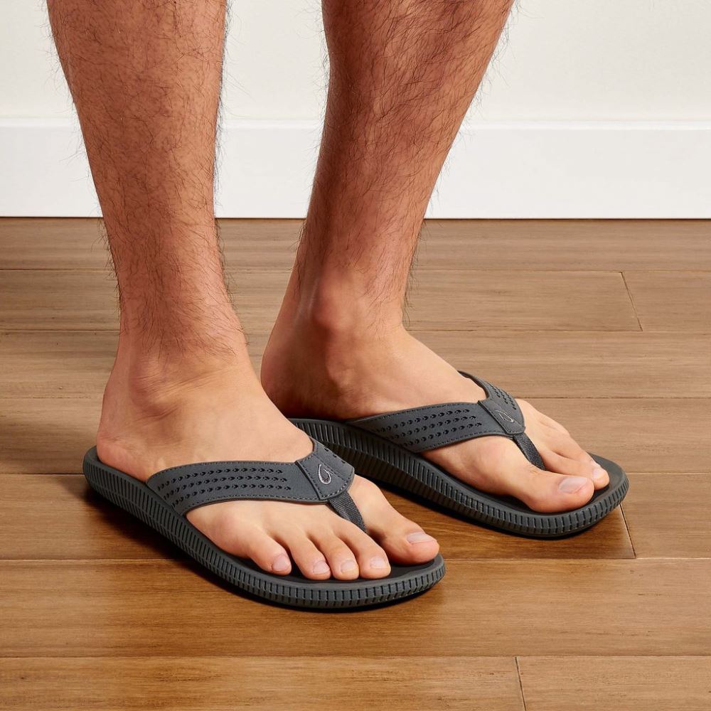 OluKai Ulele - Dark Shadow / Black