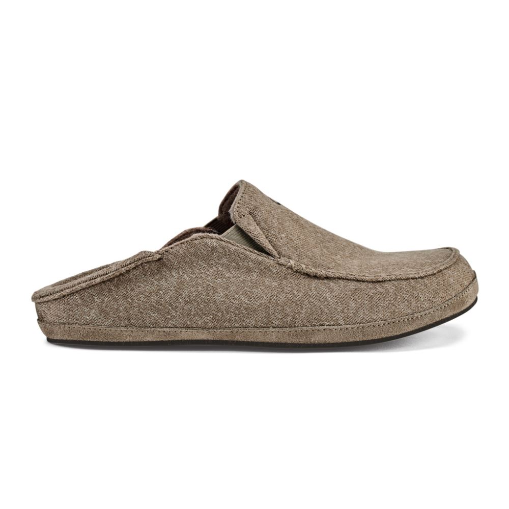 Moloa Hulu Men's Slippers - Clay