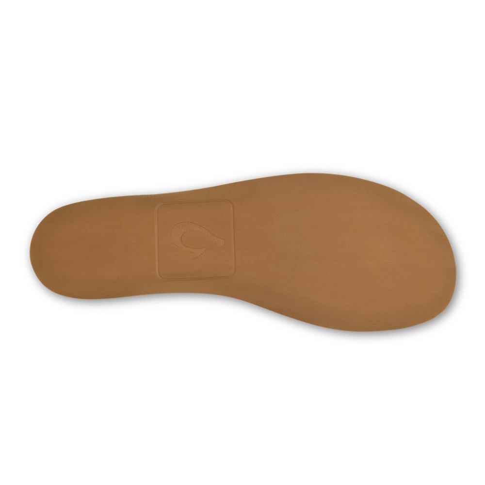 OluKai Moloa Hulu Men's Slipper - Deep Olive / Dusty Olive
