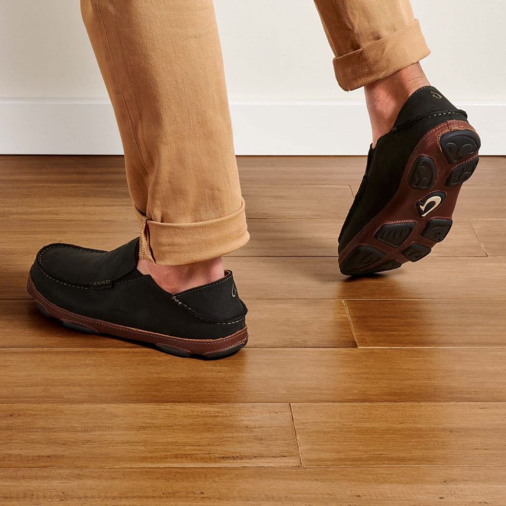 OluKai Moloa - Black / Toffee
