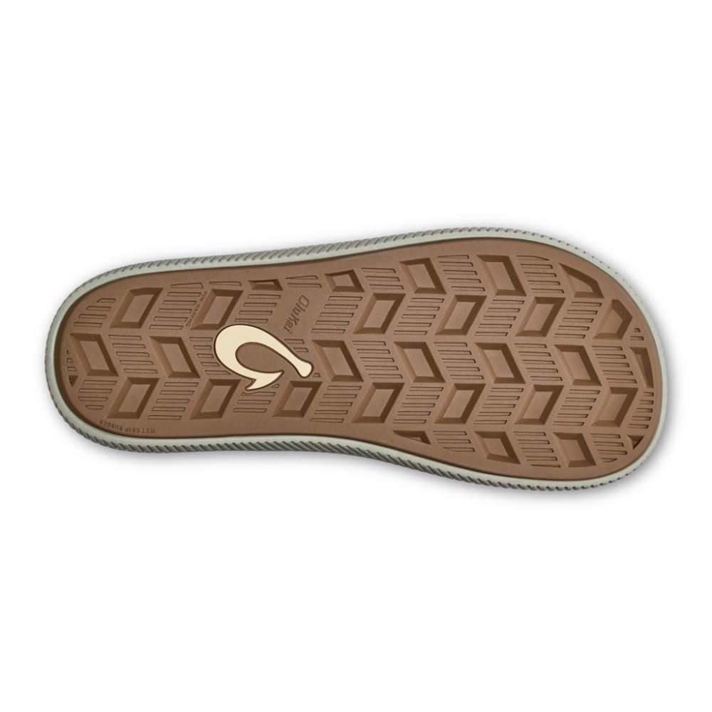 Ulele Men's Beach Sandals - Nori / Clay