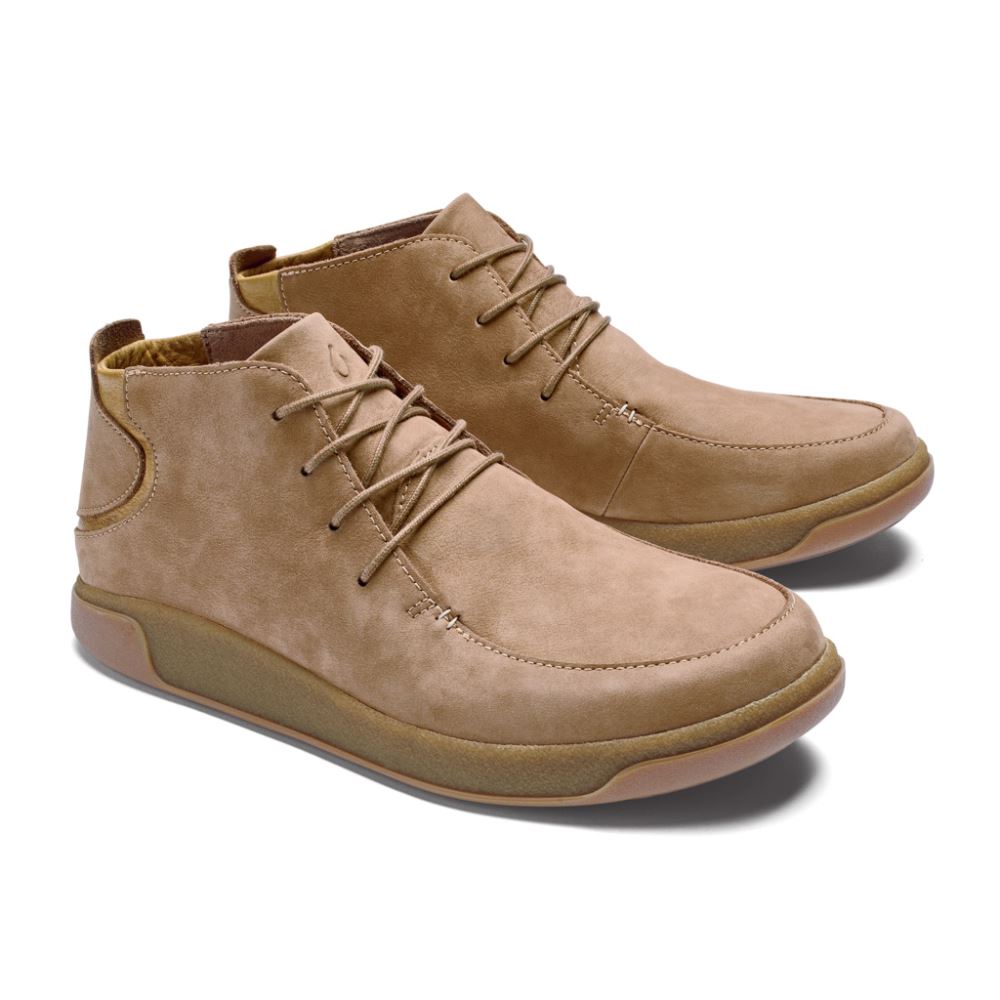 Loli'i Puki Men's Chukka Boots - Tan