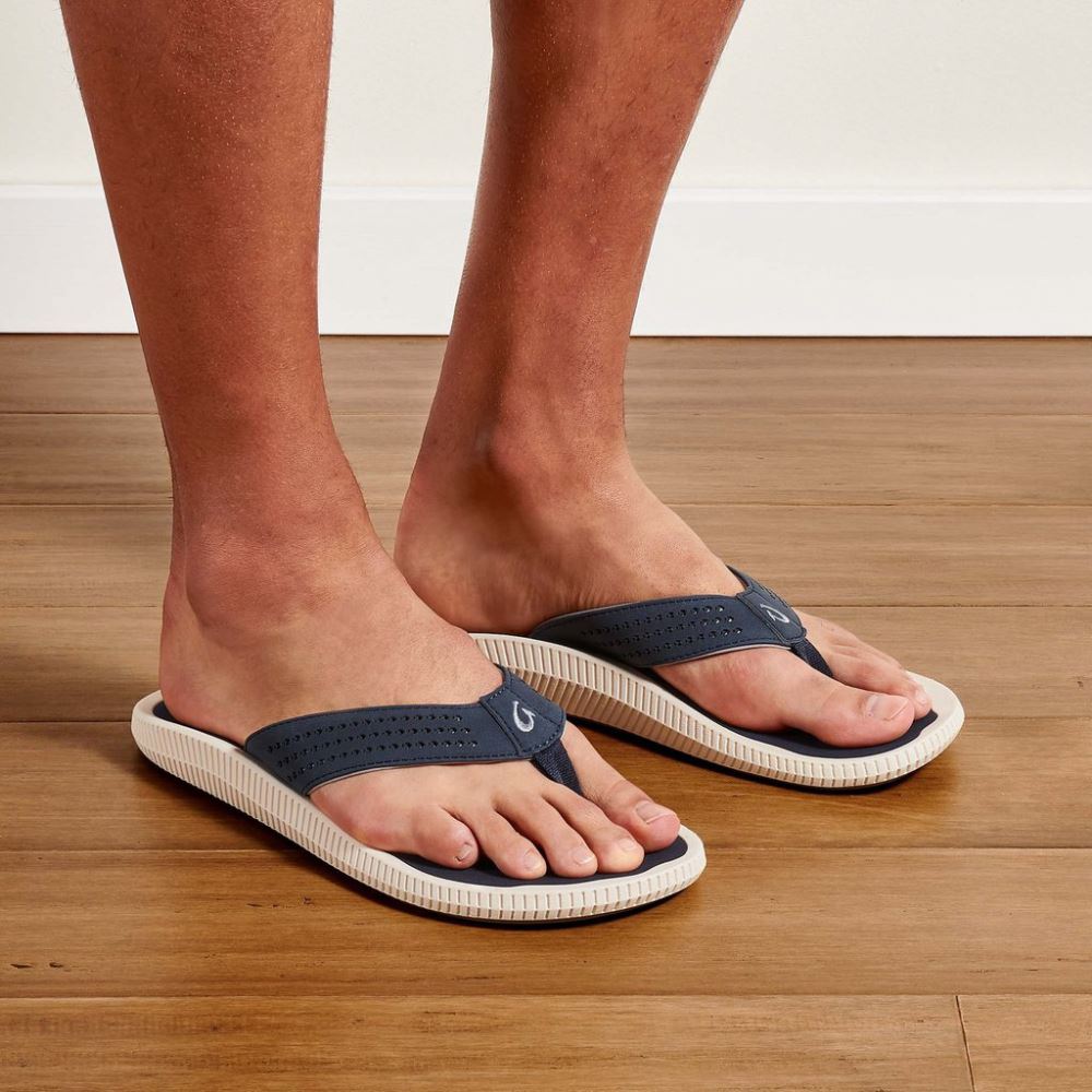 Ulele Men's Beach Sandals - Blue Depth