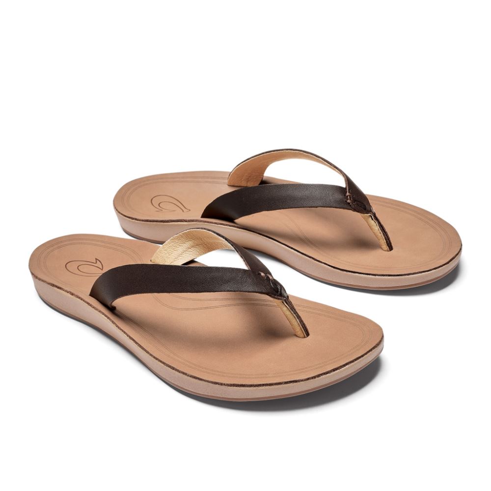 OluKai Nonohe - Dark Java / Golden Sand