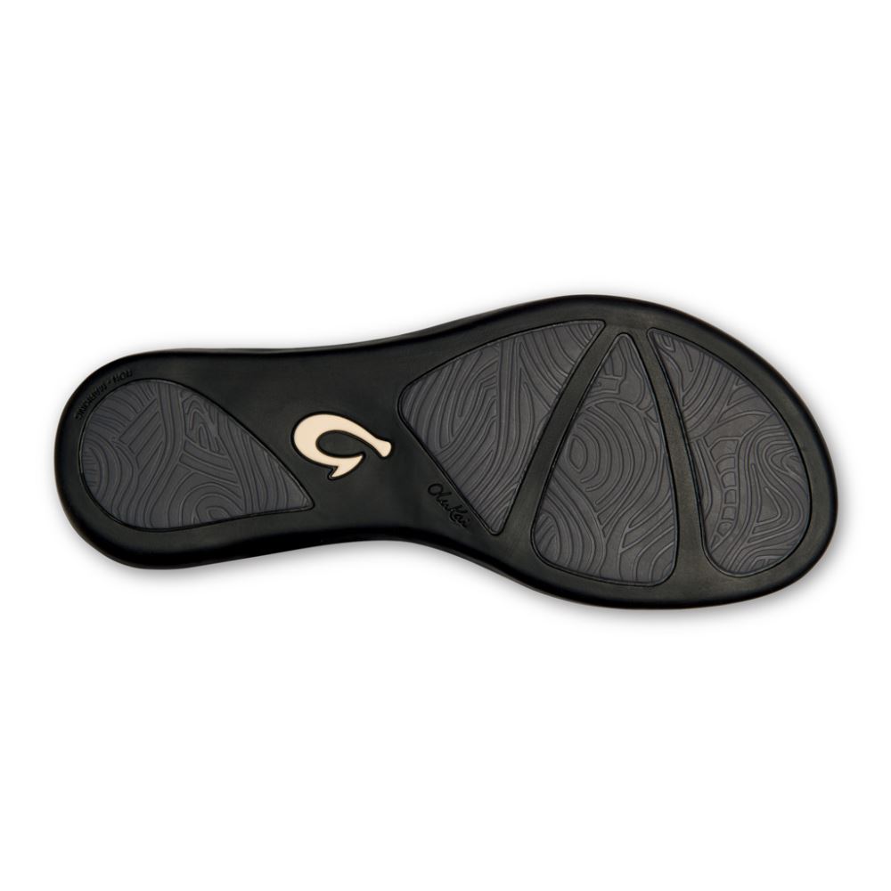 OluKai Ho'opio - Petal Pink Metallic / Black