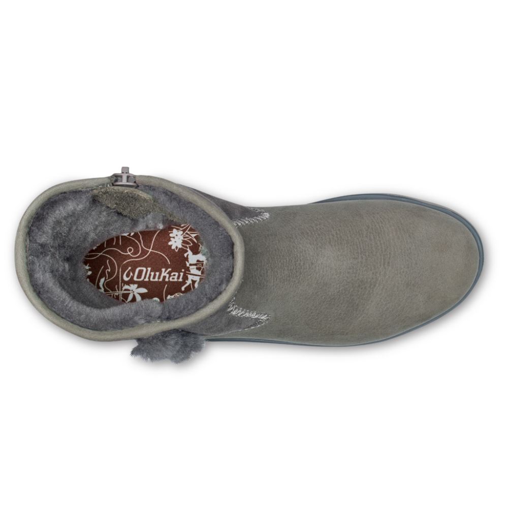 Pa'ina Hulu Women's Shearling Boots - Fog