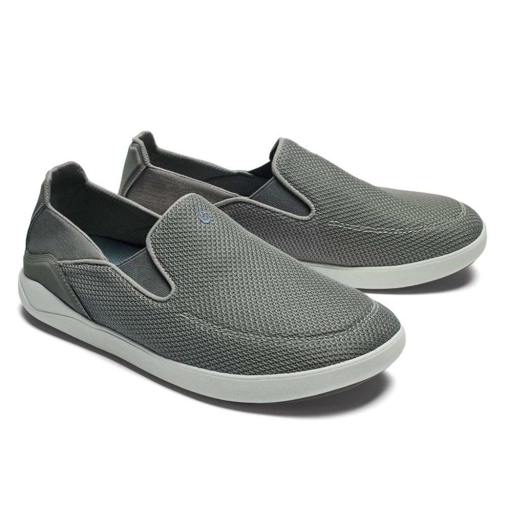 Nohea Pae Men's Slip-On Sneakers - Fog
