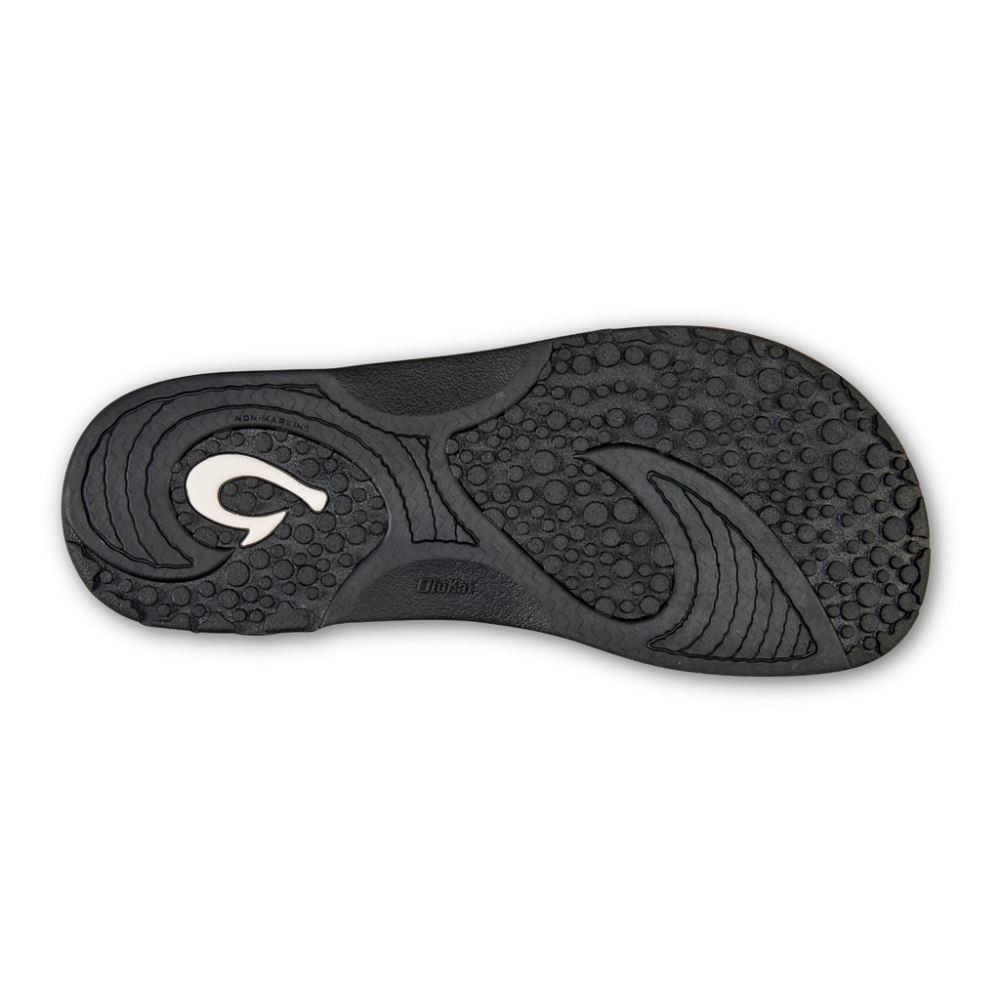 Hokua Men's Beach Sandals - Dark Wood
