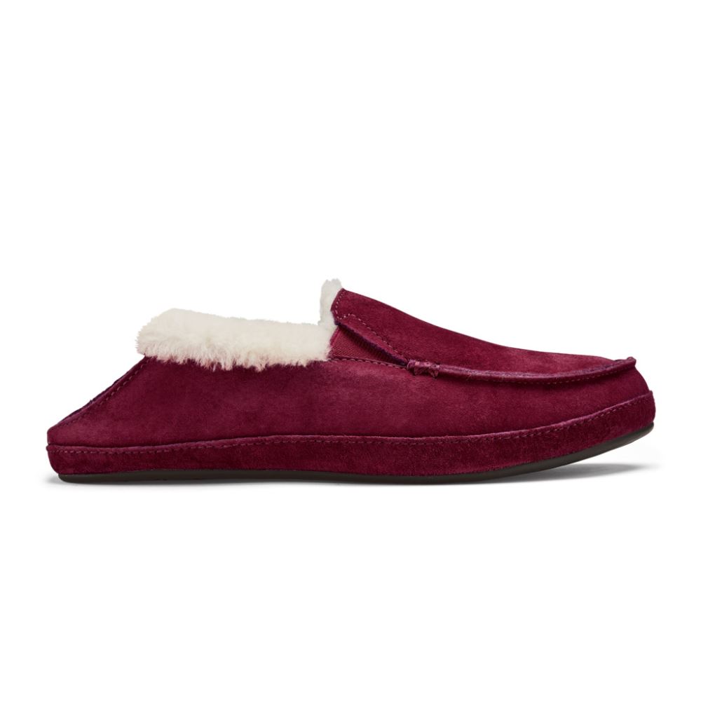 Ku'una Women's Leather Slippers - Lilikoi