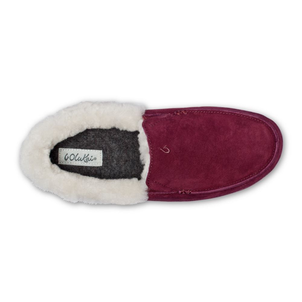 Ku'una Women's Leather Slippers - Lilikoi