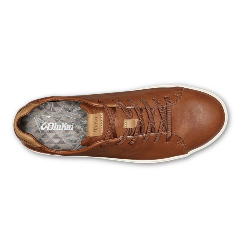 Lae'ahi Li 'Ili Men's Leather Sneakers - Fox