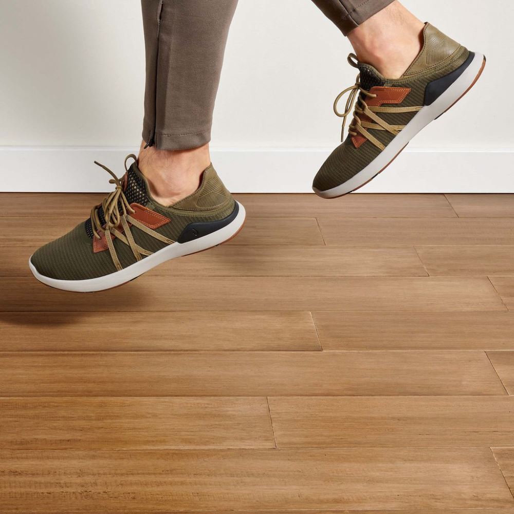 Mio Li Men's Athletic Shoes - Hunter / Lava Rock