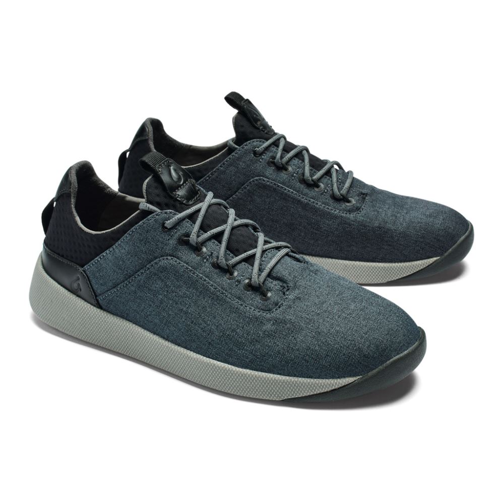 Nanea Li Men's Casual Sneakers - Wind Grey / Black
