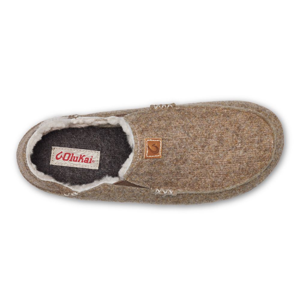 Moloa Kilohana Men's Wool Slippers - Mustang