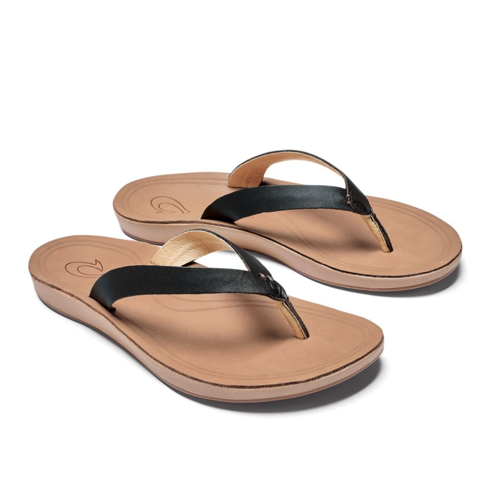 OluKai Nonohe - Black / Golden Sand