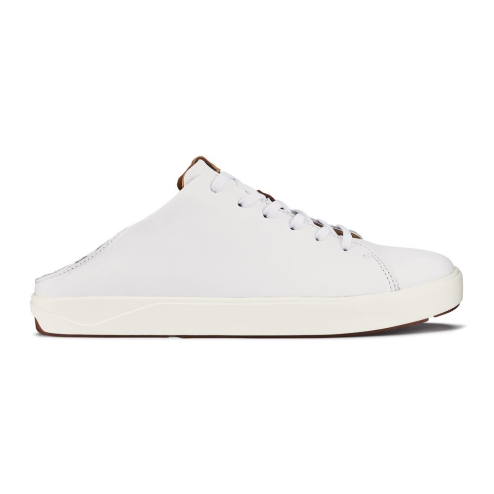 Lae'ahi Li 'Ili Men's Leather Sneakers - White