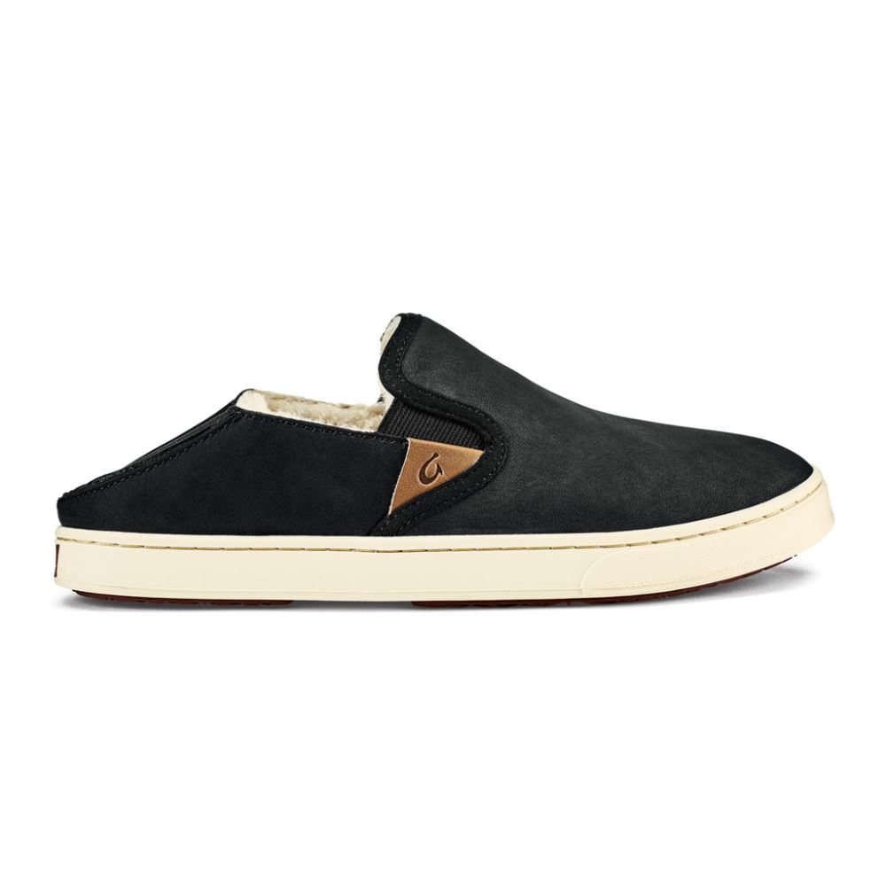 Pehuea Heu Shearling Slip-On Sneakers - Lava Rock