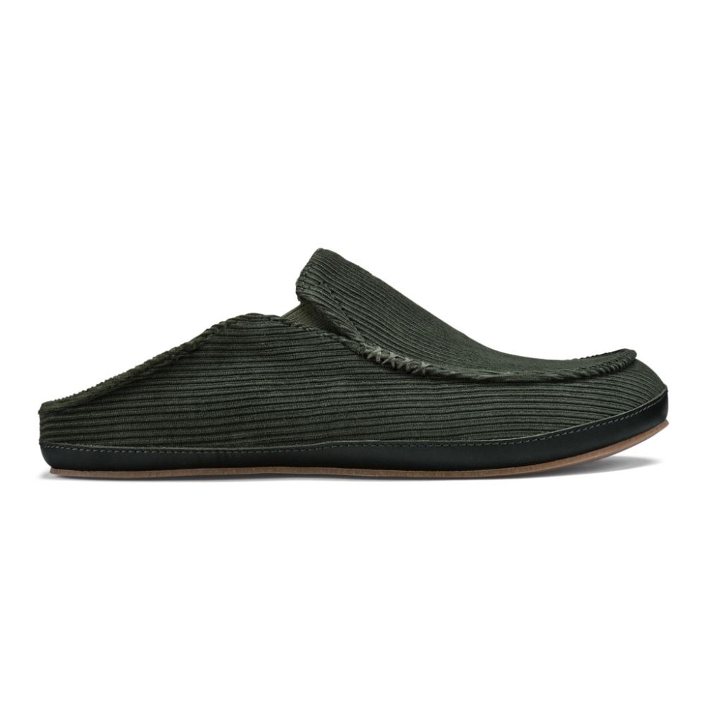 Moloa 'Ie Slipper Men's Corduroy Slippers - Nori