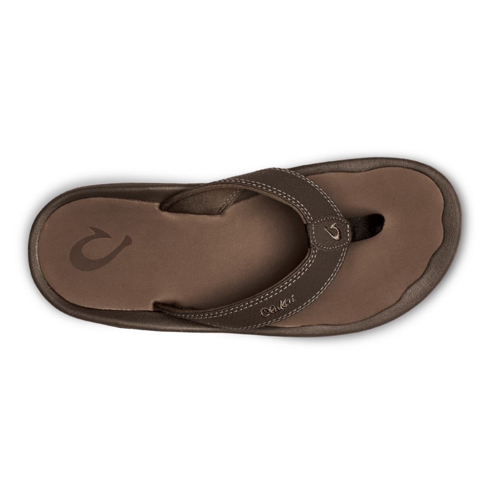 Ohana Men's Beach Sandals - Dark Java / Ray
