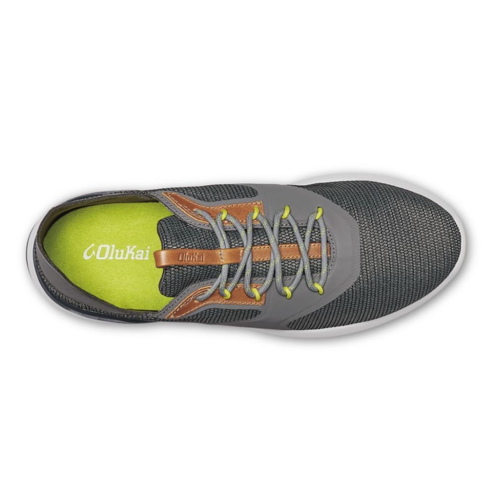 Nihoa Li Men's Sneakers - Poi / Charcoal