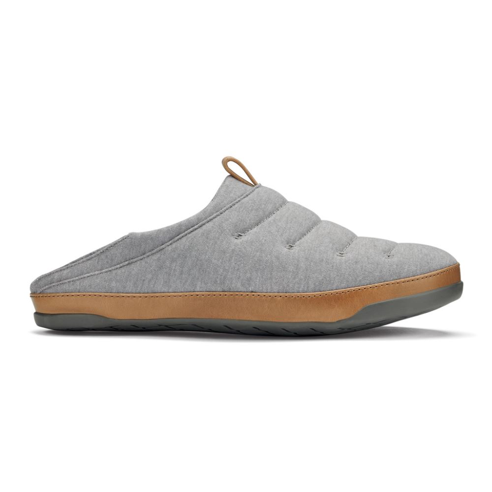 Mahana Men's Jersey Slippers - Vapor/ Sahara