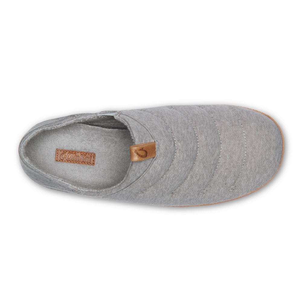 Mahana Men's Jersey Slippers - Vapor/ Sahara