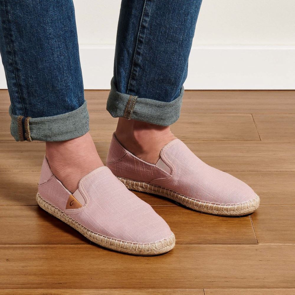 Kaula Pa'a Kapa Women's Espadrilles - Rose Sea Salt