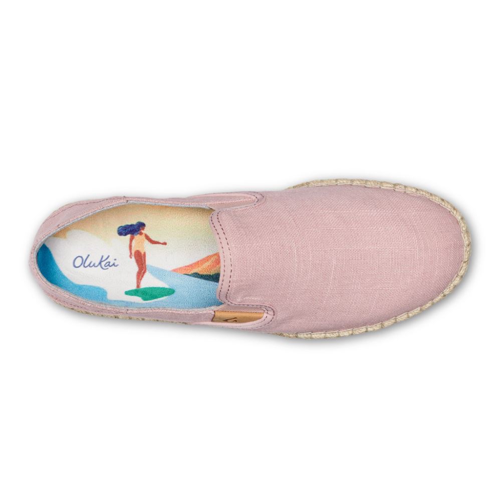 Kaula Pa'a Kapa Women's Espadrilles - Rose Sea Salt